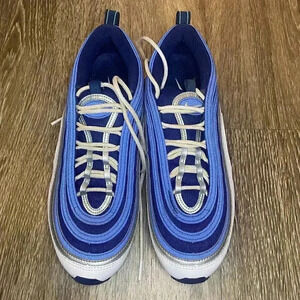 Mens Nike Air Max 97 Blue and White - 8.5